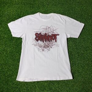 SLIPKNOT T-SHIRT DOUBLE SIDED GRAPHIC TEE CONCERT TOUR NU-METAL MENS MEDIUM